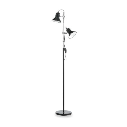 Lampadar Ideal Lux, 2xE27/60W/230V, negru