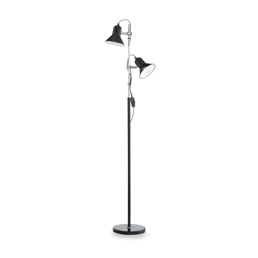 Lampadar Ideal Lux, 2xE27/60W/230V, negru