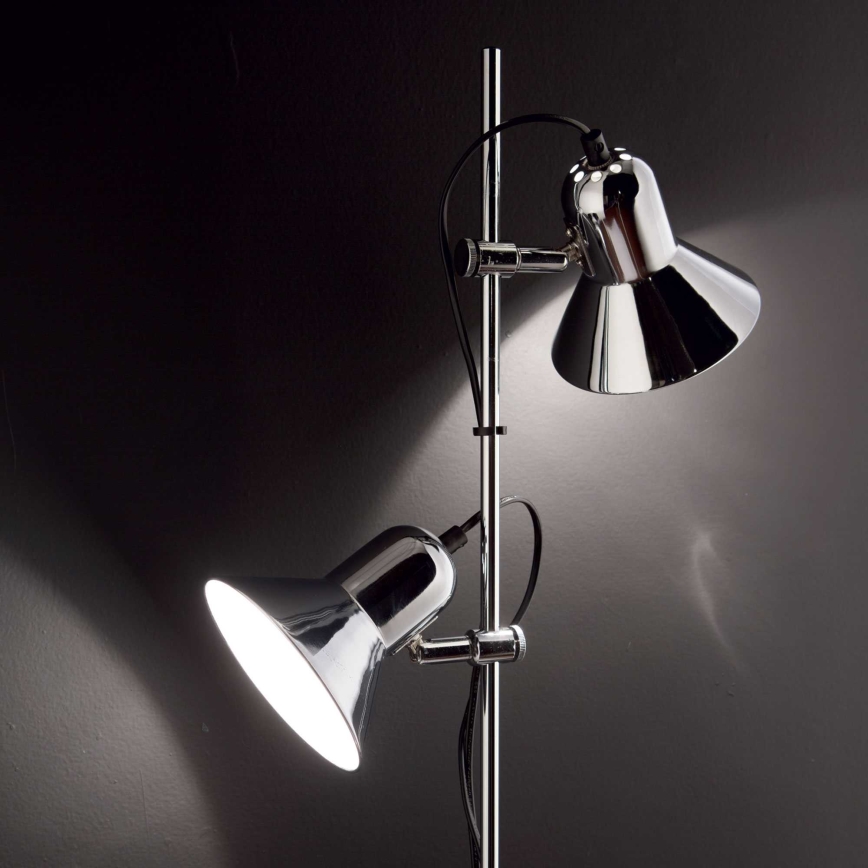 Lampadar Ideal Lux, 2xE27/60W/230V, negru