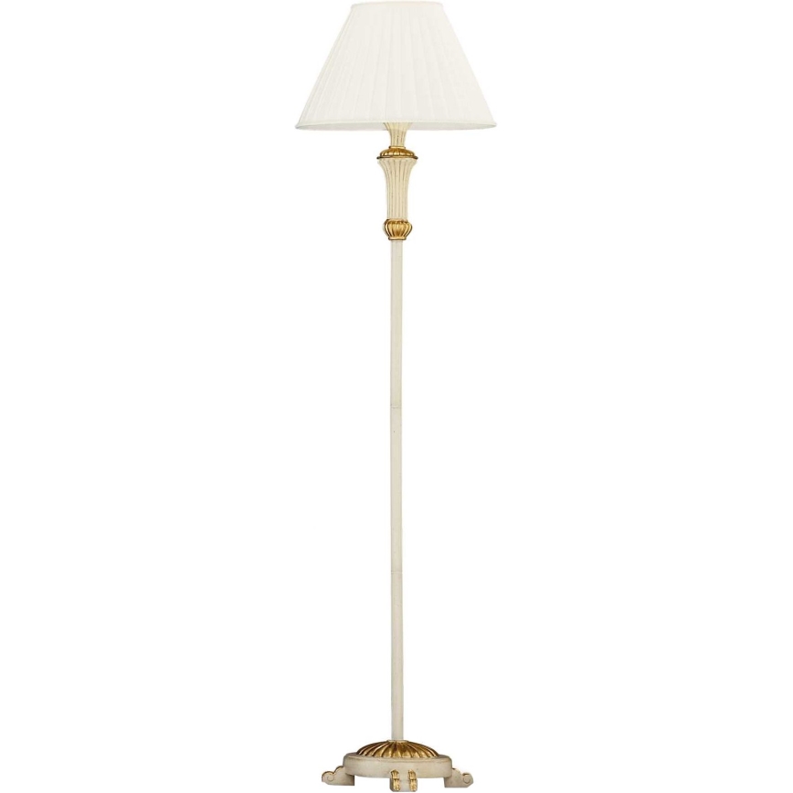 Lampadar Ideal Lux FIRENZE 1xE14/40W/230V alb/auriu