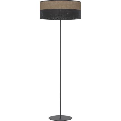 Lampadar KARBON 1xE27/15W/230V negru/maro