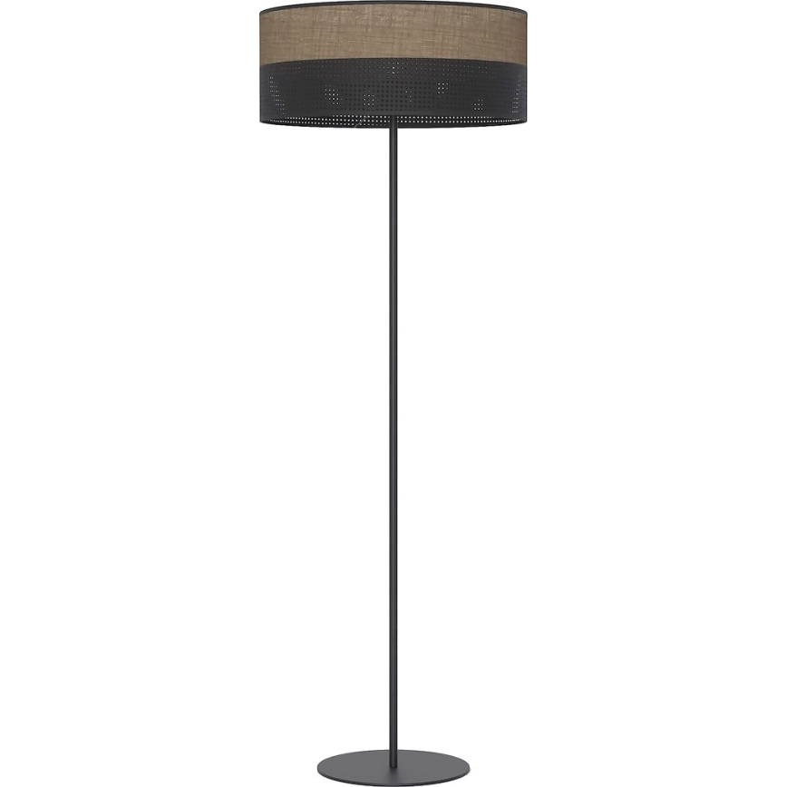 Lampadar KARBON 1xE27/15W/230V negru/maro