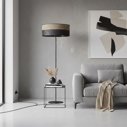 Lampadar KARBON 1xE27/15W/230V negru/maro