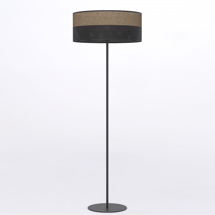 Lampadar KARBON 1xE27/15W/230V negru/maro
