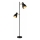 Lampadar LED 1xE27/7W/230V 2700K negru
