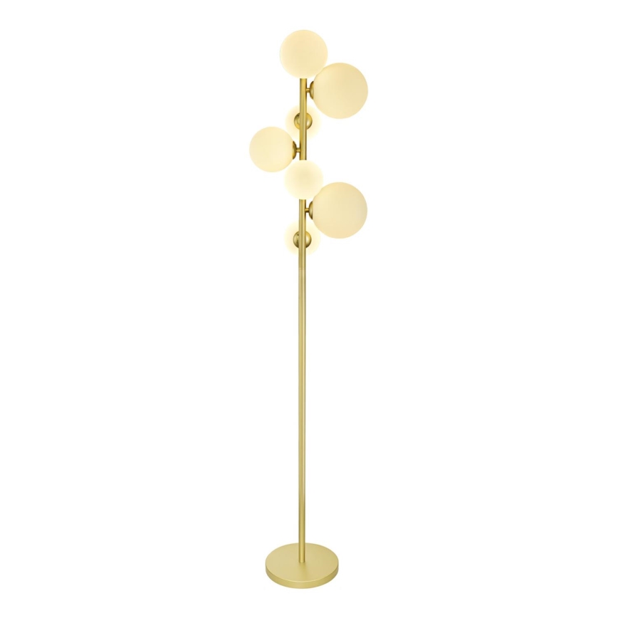 Lampadar LED Brilagi MILLA 7xG9/3W/230V auriu/alb