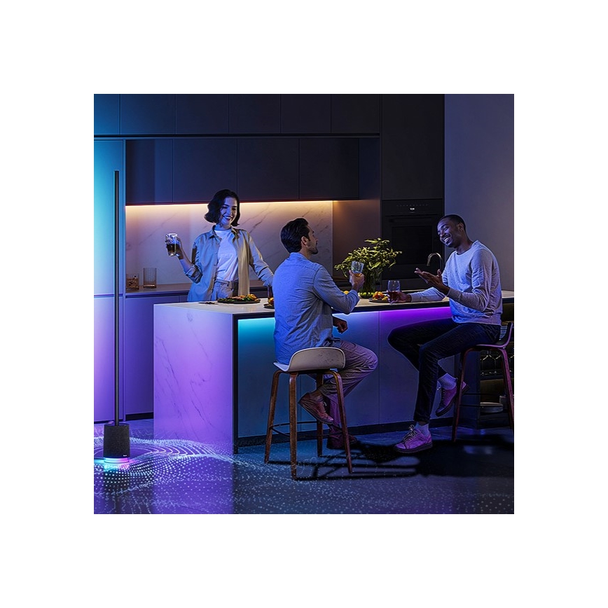 Lampadar LED dimabil cu difuzor Govee Pro RGBICWW 2200-6500K Wi-Fi + telecomandă