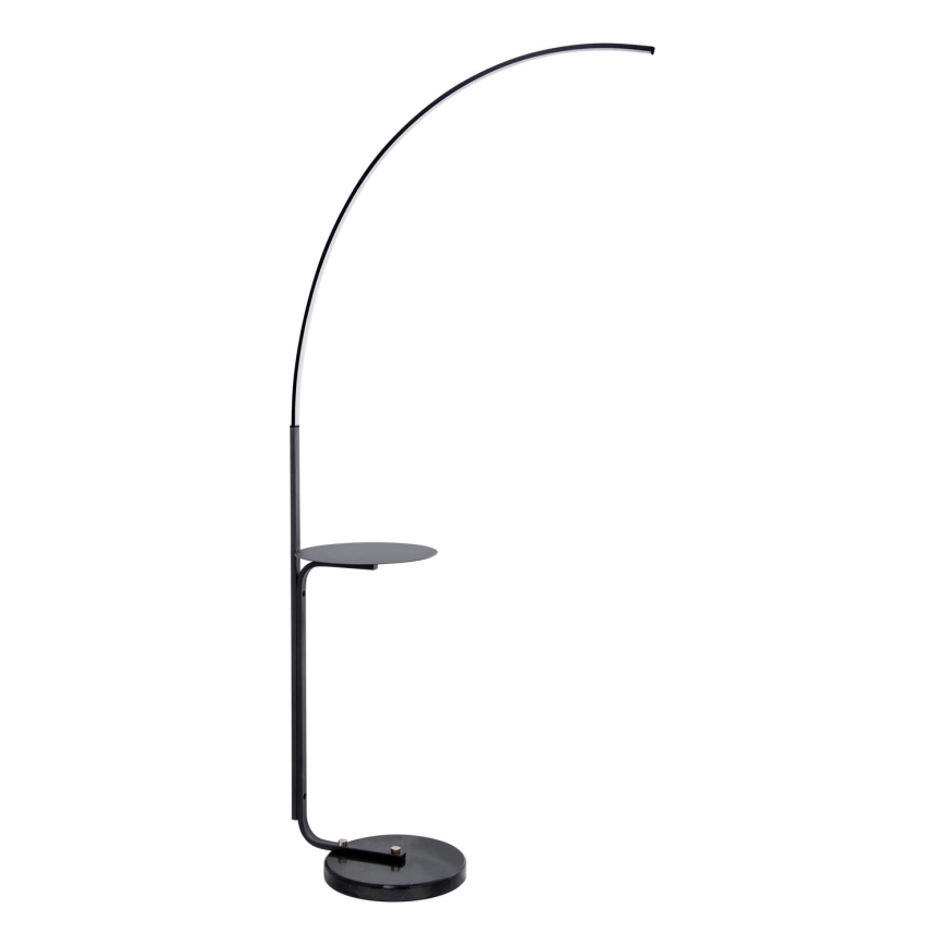Lampadar LED cu măsuță LED LED/20W/230V 3000-6500K negru