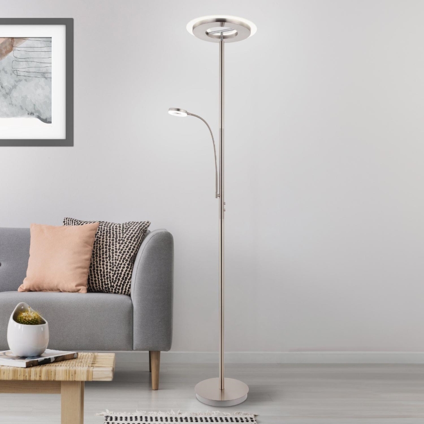 Lampadar LED dimabil Eglo 33849 SOLANO LED/30W/230V + LED/4W