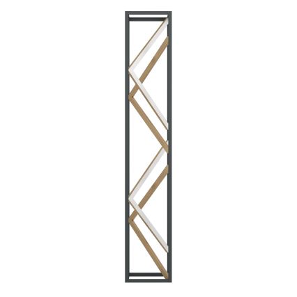 Lampadar LED dimabil Eglo LED/23W/230V 2700-6500K negru/auriu + telecomandă