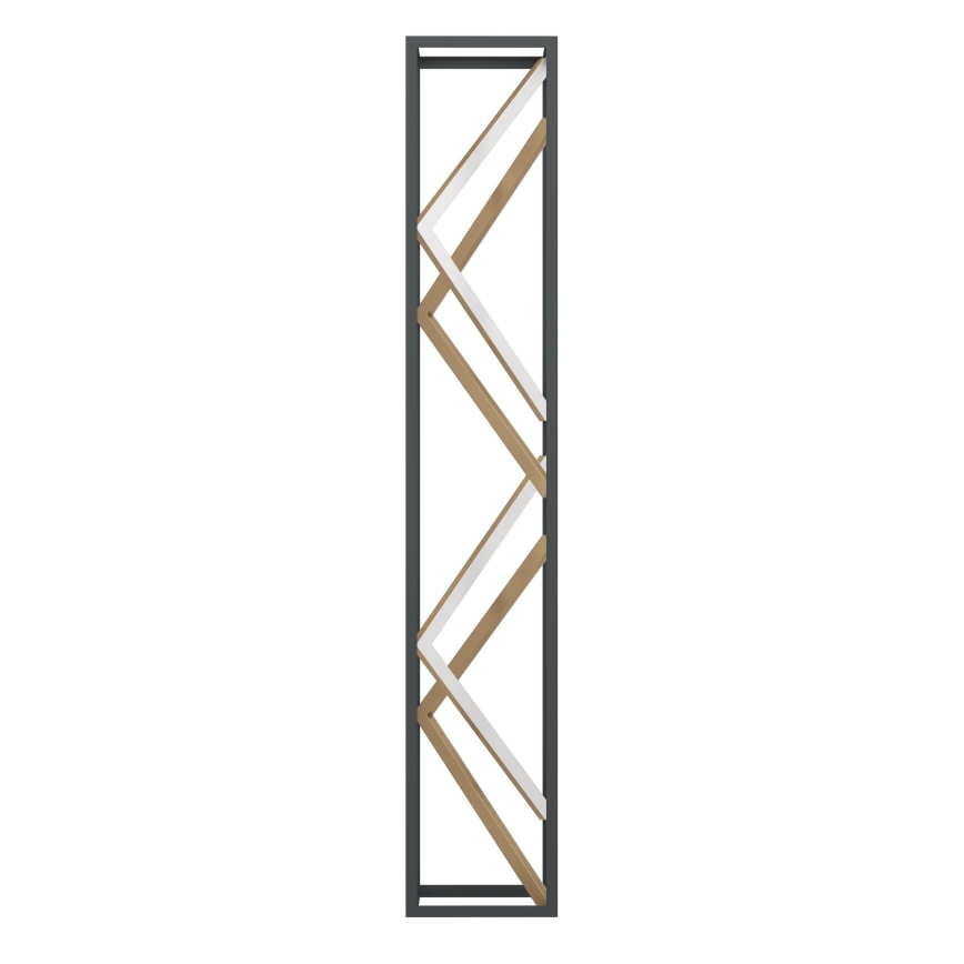 Lampadar LED dimabil Eglo LED/23W/230V 2700-6500K negru/auriu + telecomandă