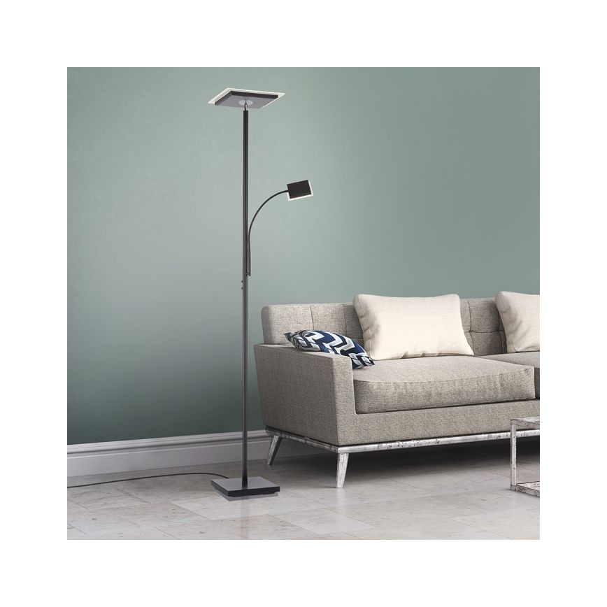 Lampadar LED dimabil HANS LED/21,5W/230V + LED/4W Leuchten Direkt 11710-18