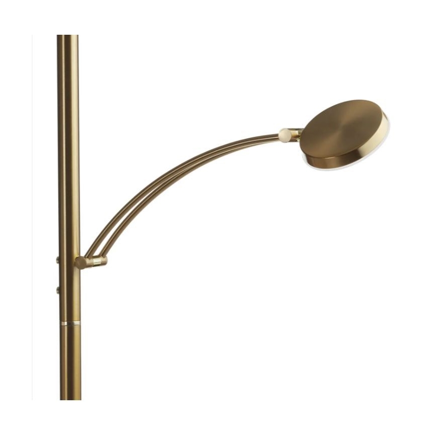 Lampadar LED dimabil Paul Neuhaus 655-60 ALFRED 1xLED/28W/230V+1xLED/4W/230V alamă