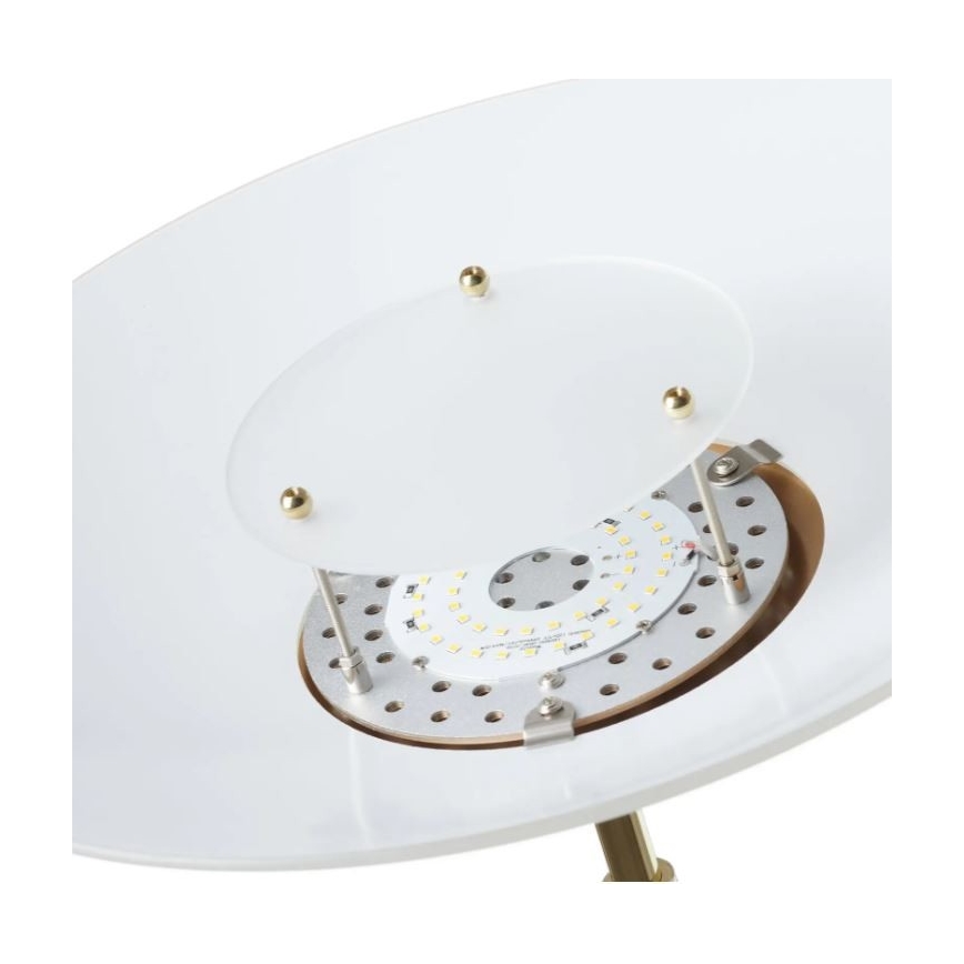 Lampadar LED dimabil Paul Neuhaus 655-60 ALFRED 1xLED/28W/230V+1xLED/4W/230V alamă