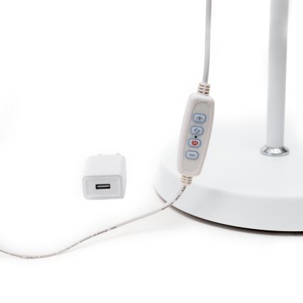 Lampadar LED dimabil SIGNUS LED/10W/230V 3000/4500/6500K alb