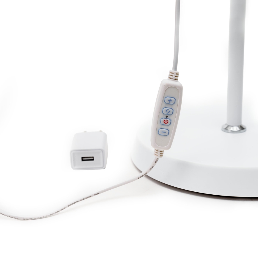 Lampadar LED dimabil SIGNUS LED/10W/230V 3000/4500/6500K alb