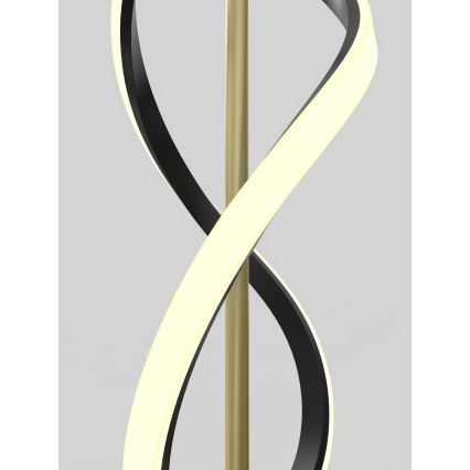 Lampadar LED dimabil Wofi 3134-104 INDIGO LED/31W/230V negru/auriu