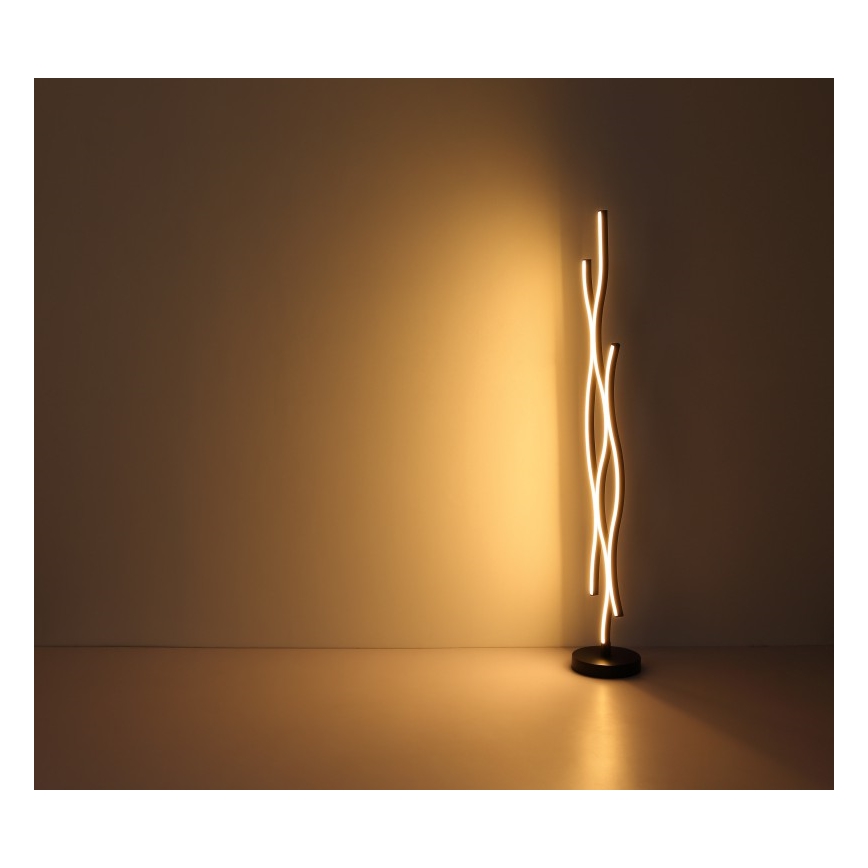 Lampadar LED Globo LED/28W/230V 3000K negru