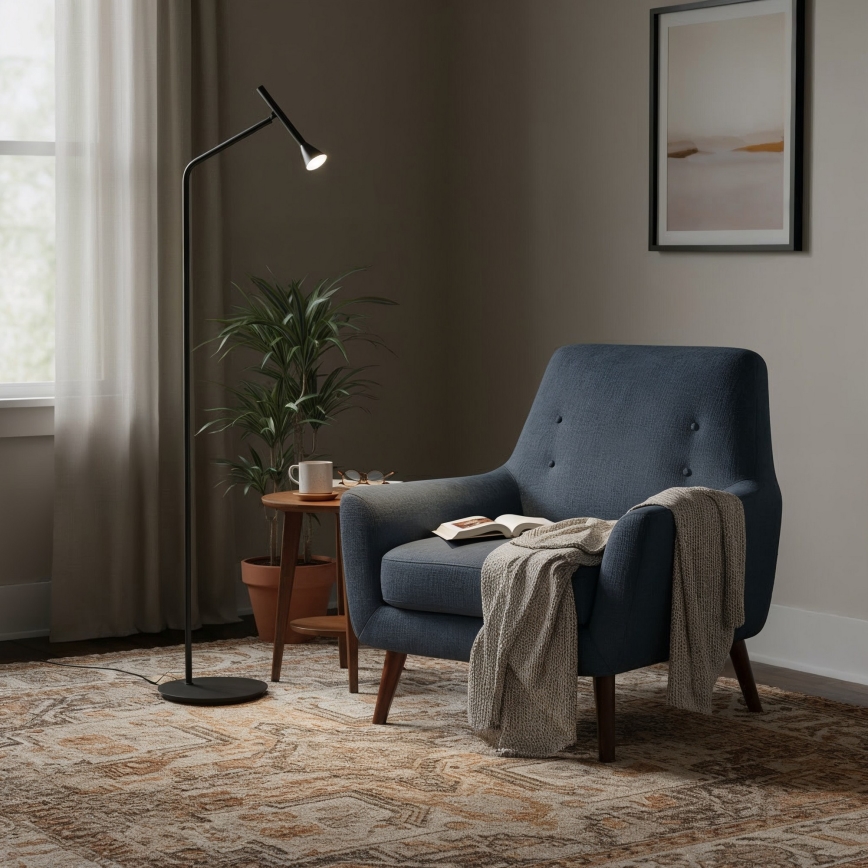 Lampadar LED Ideal Lux DIESIS LED/4,5W/230V CRI 95 negru