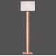 Lampadar LED Leuchten Direkt 11422-78 AMANDA 1xE27/40W/230V+LED/15W/230V