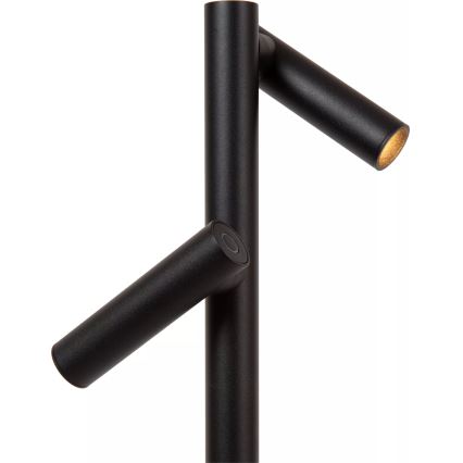 Lampadar LED tactil dimabil de exterior Lucide 27703/04/30 ANTRIM 2xLED/2,2W/4V 400 mAh IP54 negru