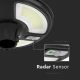 Lampadar LED stradal solar cu senzor LED/7,5W/3,2V 6500K IP65 + telecomandă