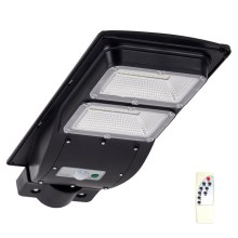 Lampadar LED stradal solar cu senzor STREET 2xLED/6W/3,2V IP65 + telecomandă