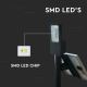 Lampadar LED stradal solar dimabil LED/50W/6,4V 6000K IP65 + telecomandă