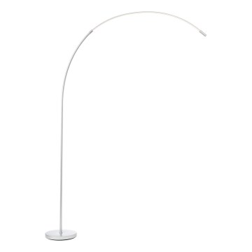 Lampadar LED tactil dimabil Brilliant BOW LED/14W/230V 3000/4000/6500K crom mat