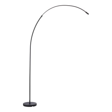 Lampadar LED tactil dimabil Brilliant BOW LED/14W/230V 3000/4000/6500K negru