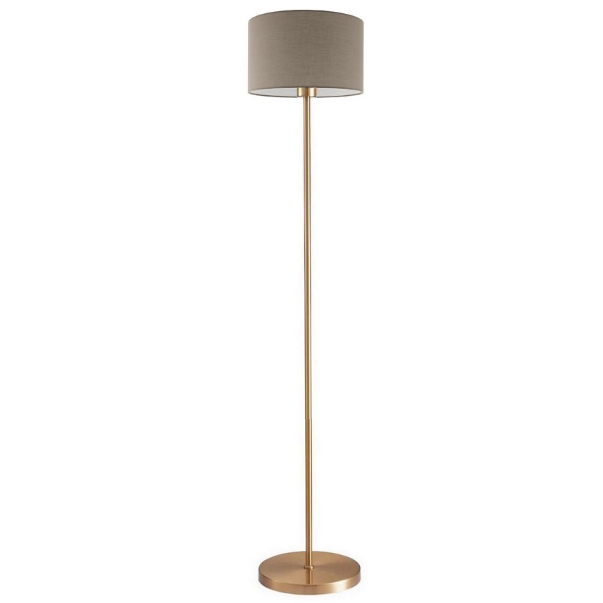 Lampadar LED TUNJA 1xE27/20W/230V Ø 30 cm auriu/taupe
