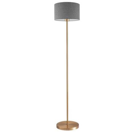 Lampadar LED TUNJA, soclu 1x E27, 20 W, 230 V, diametru 30 cm, auriu/gri