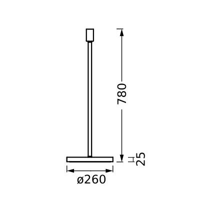 Lampadar Ledvance DECOR STICK 1xE27/40W/230V bej