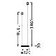 Lampadar Ledvance DECOR STICK 2xE27/40W/230V