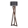 Lampadar MACKA 1xE27/60W/230V negru/maro