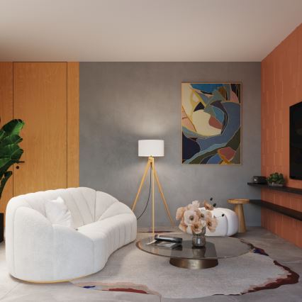 Lampadar NATT, 1xE27/15W/230V, alb