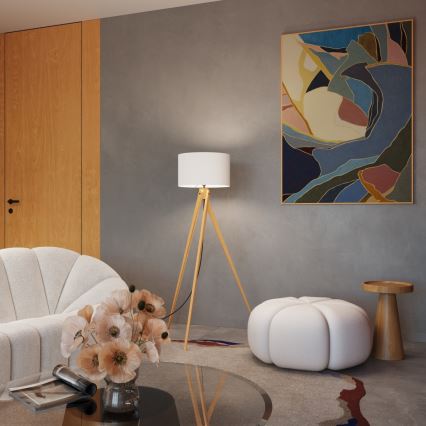 Lampadar NATT, 1xE27/15W/230V, alb