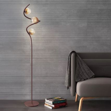 Lampadar ONLI FRIDA 3xG9/10W/230V cupru