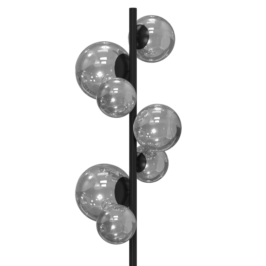 Lampadar ONLI PALOMA 7xG9/10W/230V negru/fumuriu