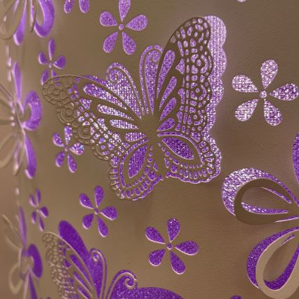 Lampadar ONLI TITILLA 1xE27/22W/230V mov/alb