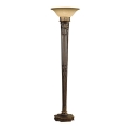 Lampadar OPERA 1xE27/100W/230V bronz/bej Feiss