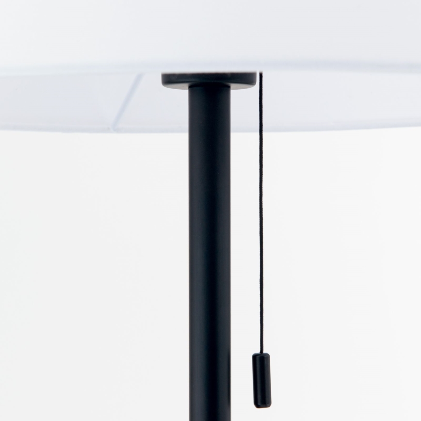 Lampadar LUDWIG 1xE27/40W/230V alb/negru