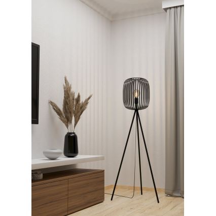 Lampadar 1xE27/40W/230V negru Eglo