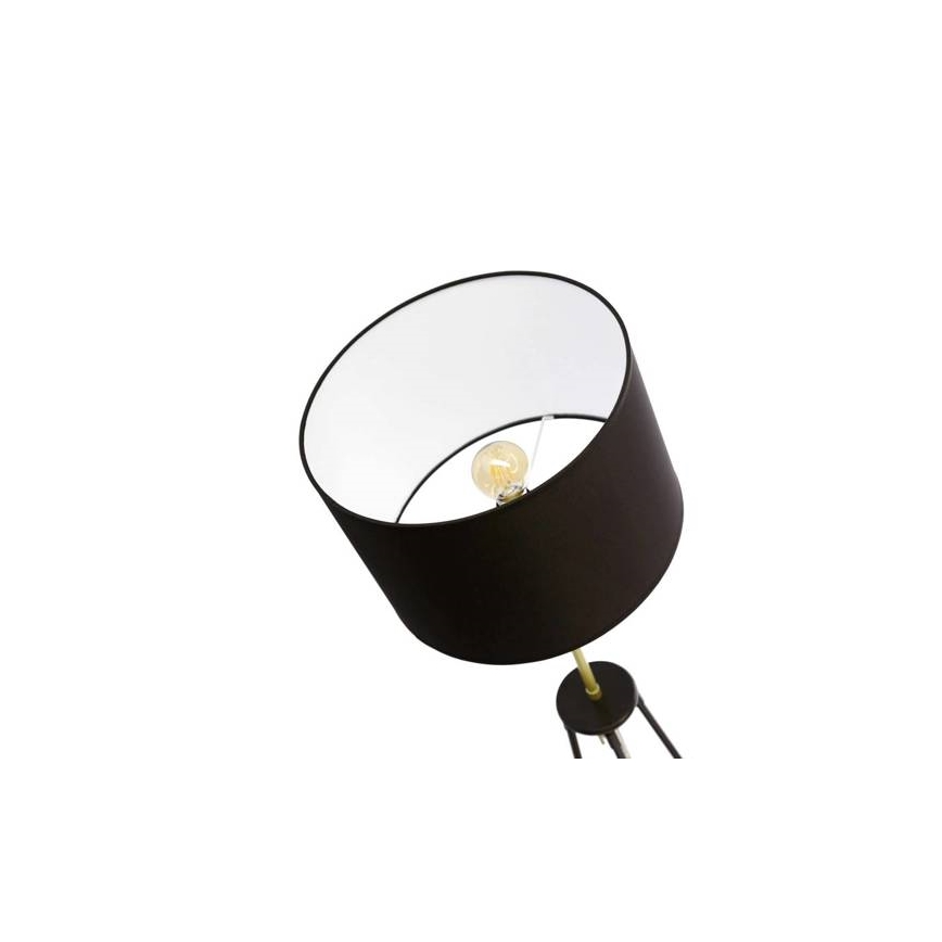 Lampadar TEGOLA 1xE27/60W/230V negru/auriu