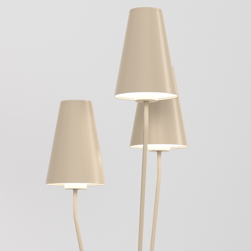 Lampadar TREFOT, 3 x E14, 15 W, 230 V, bej
