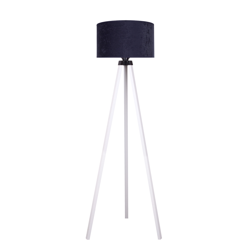 Lampadar VELVET 1xE27/60W/230V alb/albastru Brilagi