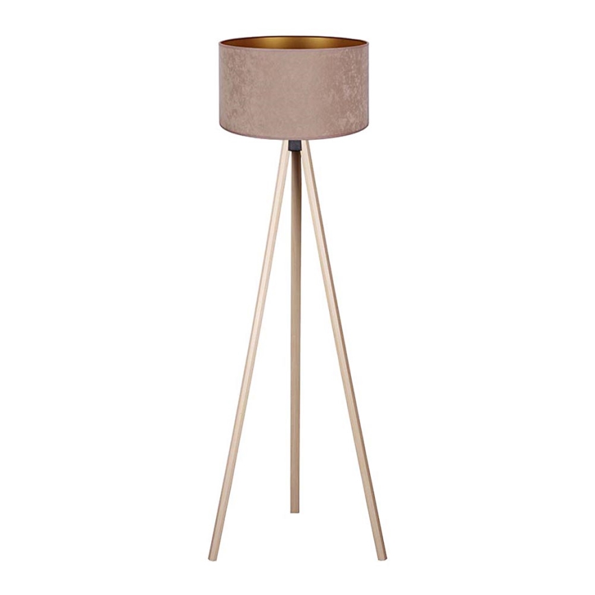 Lampadar VELVET 1xE27/60W/230V bej Brilagi