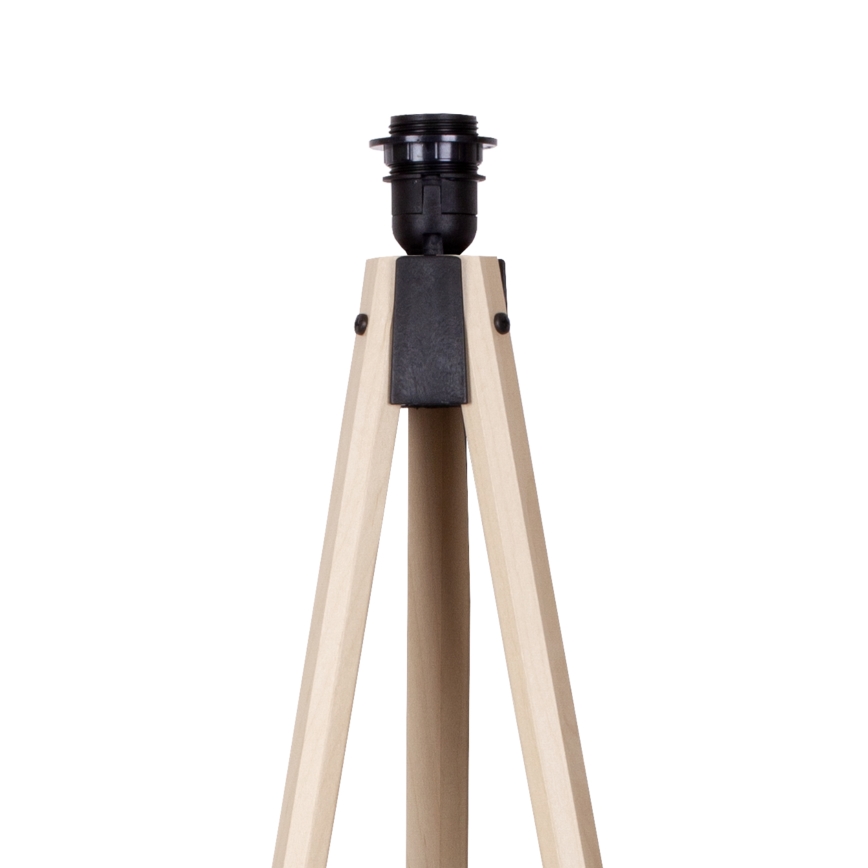 Lampadar VELVET 1xE27/60W/230V bej/negru Brilagi
