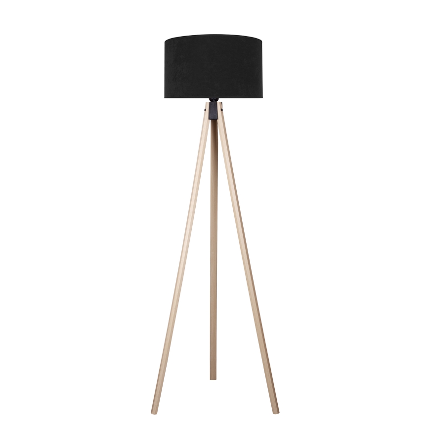 Lampadar VELVET 1xE27/60W/230V bej/negru Brilagi
