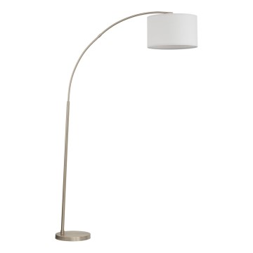 Lampadar ZENITH 1xE27/15W/230V crom mat/alb